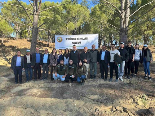 ''Geleceğe Nefes, Dünyaya Nefes'' 11 Kasım Milli Ağaçlandırma Günü Fidanlar Toprakla Buluştu