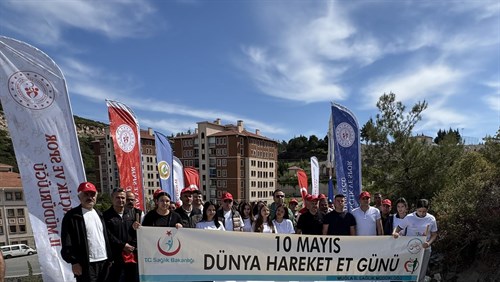 Gençlik Yürüyüşü ile Sağlıklı Yaşama, Aileye ve Ağaçlandırmaya Vurgu Yapıldı
