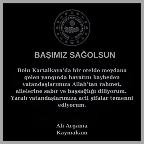 Başımız Sağolsun